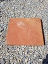 Tomette carrée en terre cuite 13,6m2